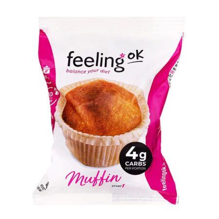 FeelingOk Muffin Βανίλιας 50gr FeelingOk Muffin Βανίλιας 50gr