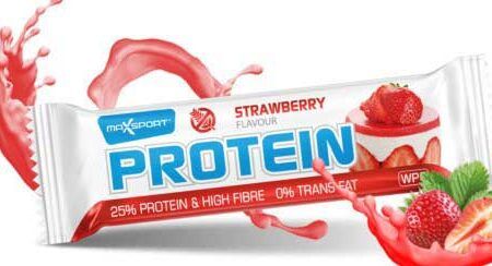 maxsport protein bar strawberry 60gr 1