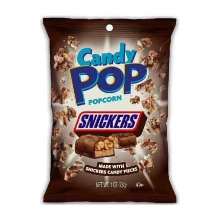 Candy Pop Snickers Popcorn 28gr Candy Pop Snickers Popcorn 28gr