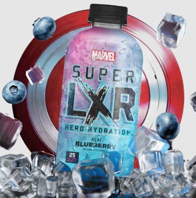 Marvel Super LXR Hero Hydration by Arizona Acai Blueberry 473ml 1