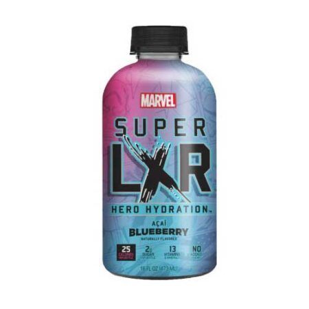 Marvel Super LXR Hero Hydration by Arizona Acai Blueberry 473ml Marvel Super LXR Hero Hydration by Arizona Acai Blueberry 473ml