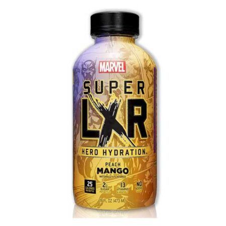 Marvel Super LXR Hero Hydration by Arizona Peach Mango 473ml Marvel Super LXR Hero Hydration by Arizona Peach Mango 473ml