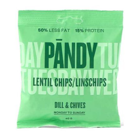 lentil chips dill chives 40gr