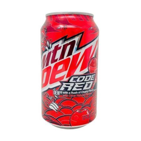mountain dew code red 355ml