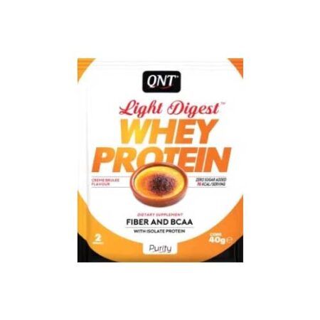 qnt light digest whey protein 40gr creme brulee qnt light digest whey protein 40gr creme brulee