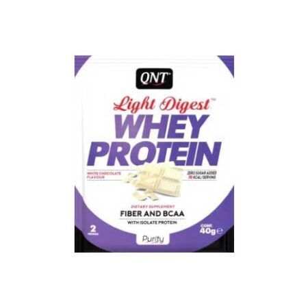 qnt light digest whey protein 40gr white chocolate qnt light digest whey protein 40gr white chocolate