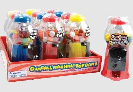 toy bank gumball machine 40gr 1