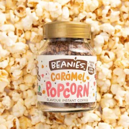 Beanies Caramel Popcorn Flavoured Instant Coffee ΧΓ 50gr 2