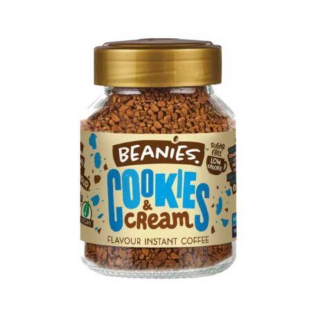 Beanies Cookies And Cream Flavoured Instant Coffee 50 g