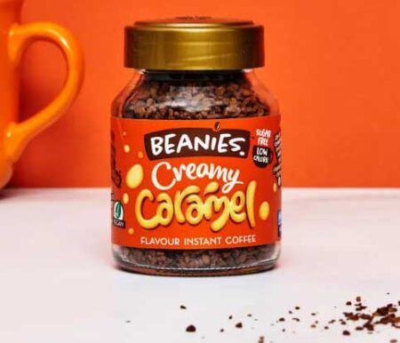 Beanies Creamy Caramel Flavoured Instant Coffee 50 g 1