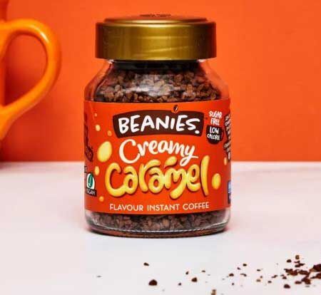 Beanies Creamy Caramel Flavoured Instant Coffee 50 g 1