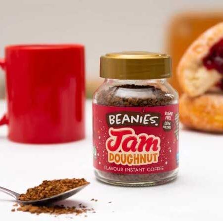 Beanies Jam Doughnut Flavoured Instant Coffee 50 g 1