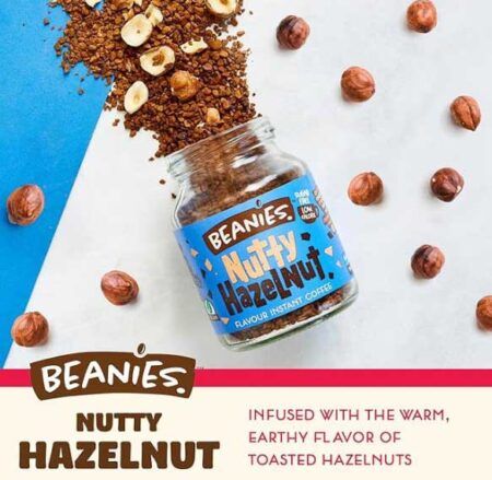 Beanies Nutty Hazelnut Flavoured Instant Coffee ΧΓ 50gr 1