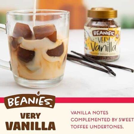 Beanies Very Vanilla Flavoured Instant Coffee 50 g 1