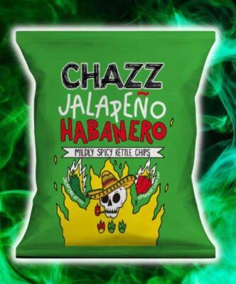 Chazz Potato chips with jalapeno habanero pepper 50 g 1