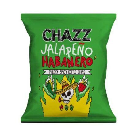 Chazz Potato chips with jalapeno habanero pepper 50 g