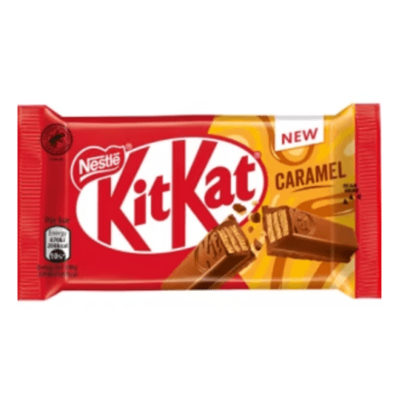 Kitkat 4 Finger Caramel Γκοφρέτα 41.5g