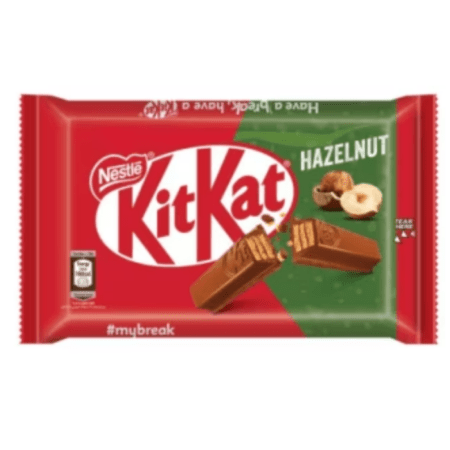 Kitkat 4 Finger Hazelnut Γκοφρέτα 41.5g