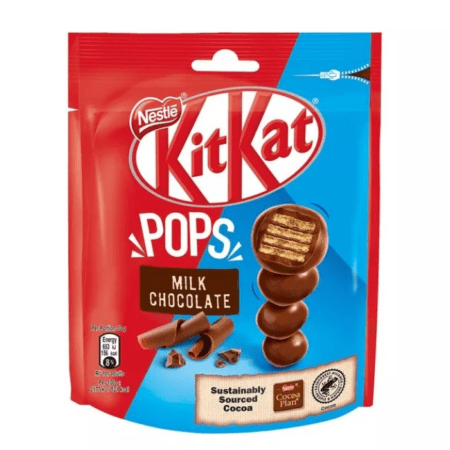 Kitkat Pops Milk Γκοφρετάκια Mε Σοκολάτα Γάλακτος 140gr