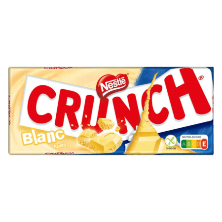 Nestle Crunch Λευκή Σοκολάτα Με Κόκκους Δημητριακών 100g