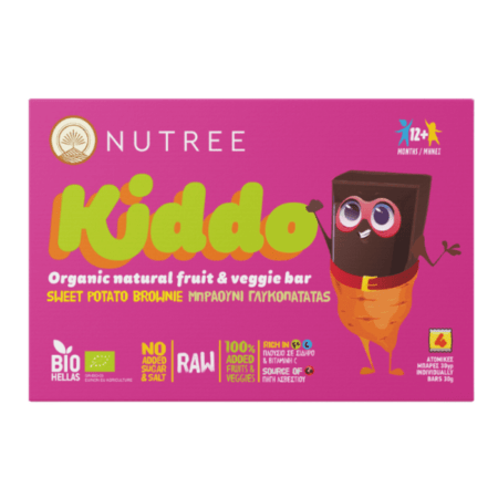 Nutree Kiddo Βιολογικό Παιδικό Snack με Brownie Γλυκοπατάτας