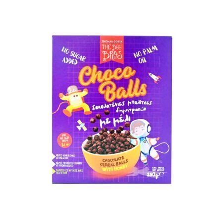 The Bee Bros Choco Cereal Balls With Honey 250gr