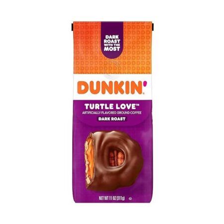 dunkin coffee turtle love 311gr
