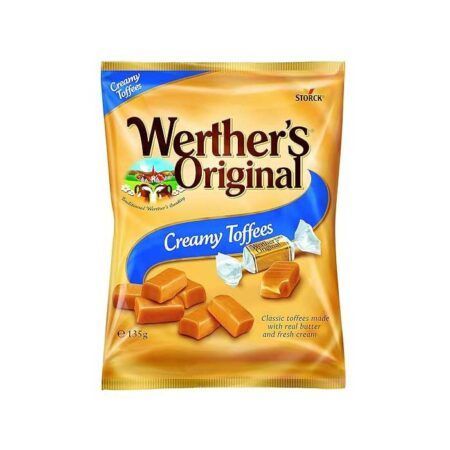 werthers original chewy toffee bag 135gr