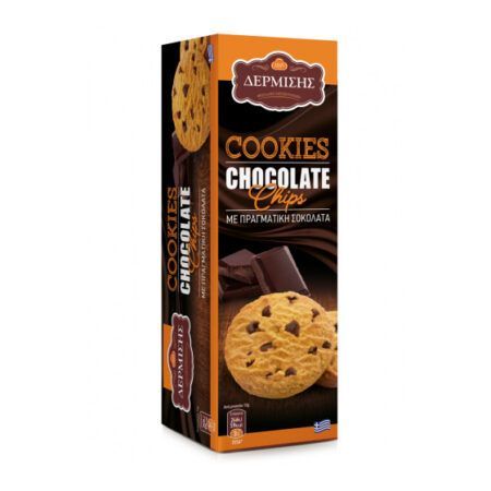 Δερμίσης Cookies Με Μαύρη Σοκολάτα 175gr