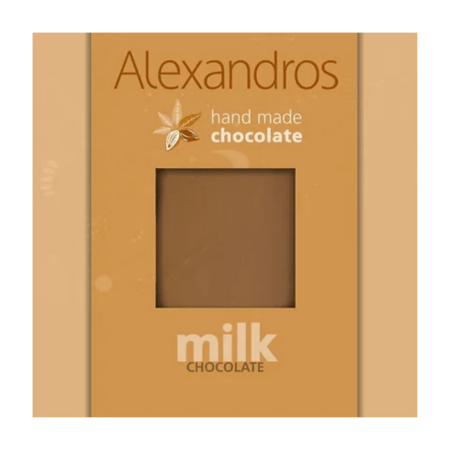Alexandros Χειροποίητη Σοκολάτα Γάλακτος 90g