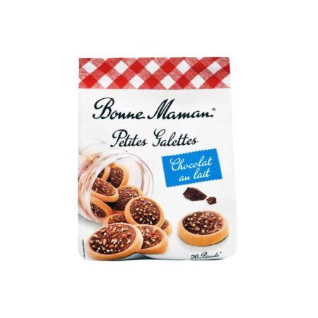 BONNE MAMAN Petites galettes Chocolat au Lait 250g