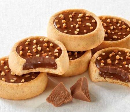 BONNE MAMAN petites tartelletes chocolat Eclats De Nougatine 250g 1