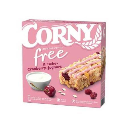 Corny Free Cereal Bars Cherry Cranberry Yoghurt 120gr