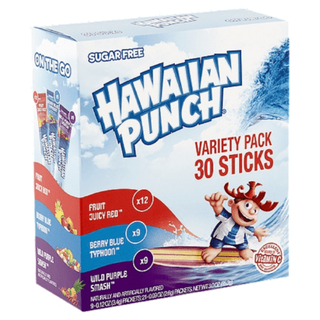 Hawaiian Punch Variety Sticks 30 Pack 86gr