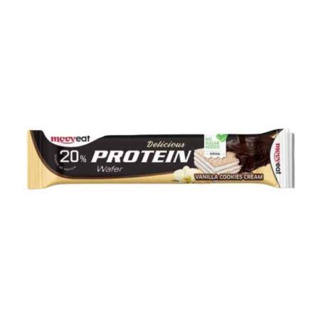 Mooveat Protein Wafer Μπάρα με 20 Πρωτεΐνη και Γεύση Vanilla Cookies Cream 46gr