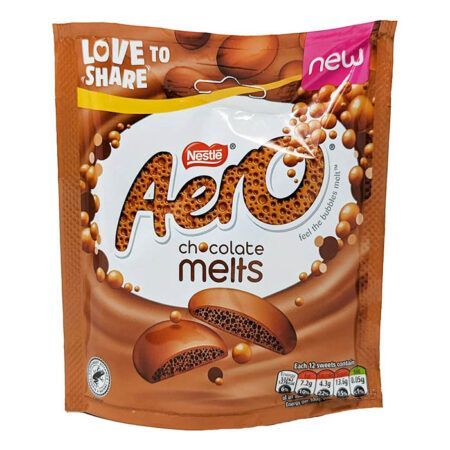 Nestle Aero Chocolate Melts 92gr