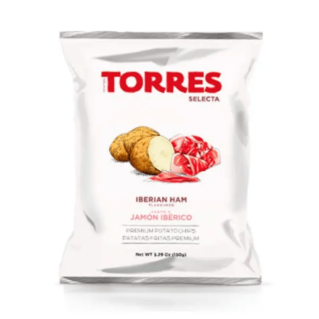 Torres Iberian Ham Potato Chips 150g