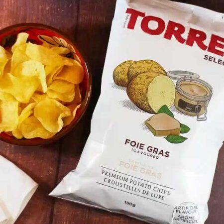Torres Selecta Foie Gras Premium Potato Chips 150g 1