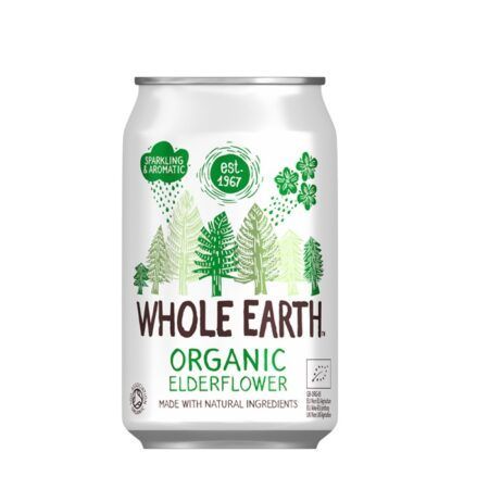 Whole Earth Ανθρακούχο Ποτό Μήλο 330ml