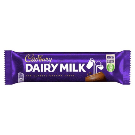 Cadbury Dairy Milk Chocolate Bar 45gr