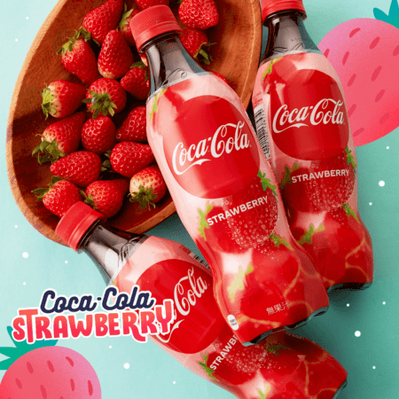 Coca Cola Strawberry Limited Edition 500ml 2