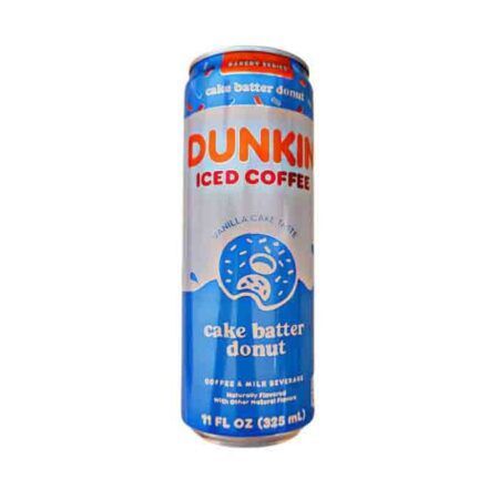 Dunkin Iced Coffee Cake Batter Donut 325ml