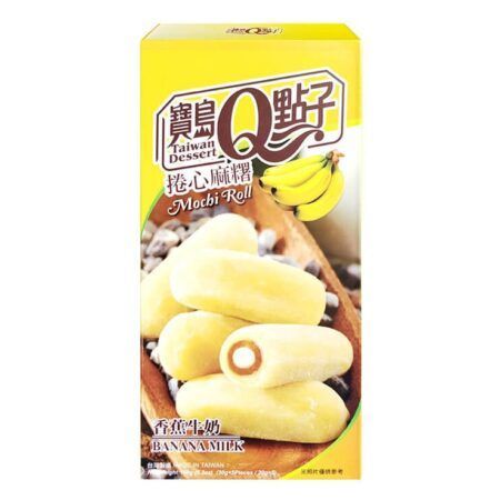 Mico Mochi Roll Banana Milk 150gr