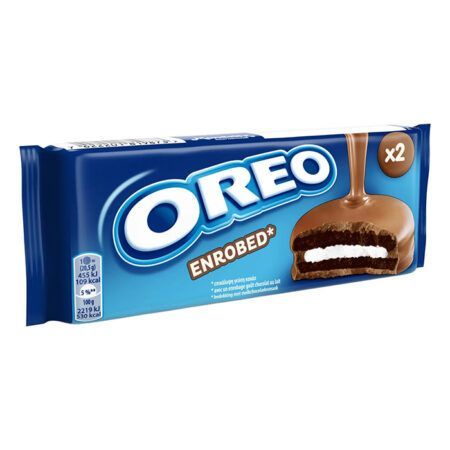 Oreo Enrobed Milk Chocolate Biscuits 41gr