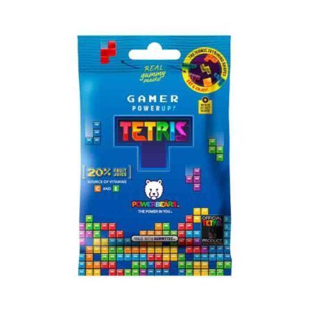 Powerbears Tetris Gamer Limited Edition Gummies 50gr