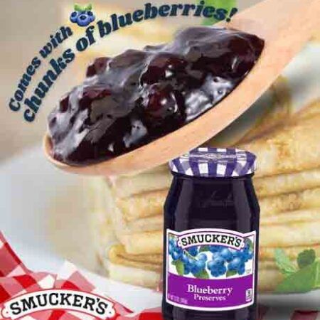 Smuckers Blueberry Jam 340gr 1