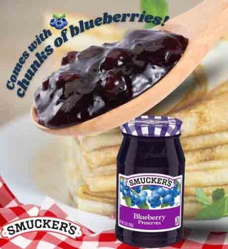 Smuckers Blueberry Jam 340gr 1