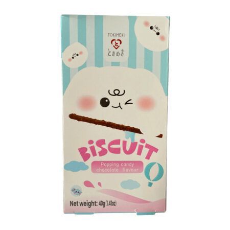 Tokimeki Biscuit Popping Candy Chocolate Flavour 40gr
