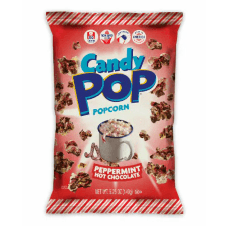 Candy Pop Peppermint Hot Chocolate Popcorn 149g