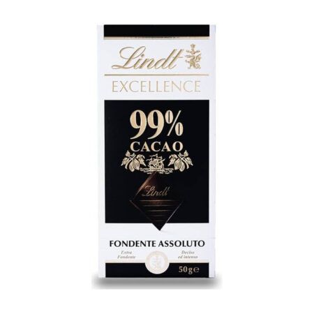 Lindt Excellence Dark 99 Cacao Bar 50gr